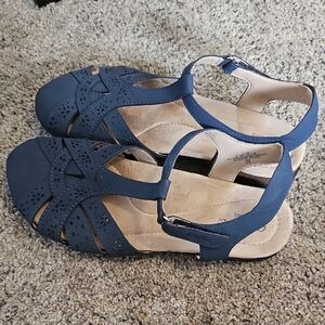 Earth Origins Navy Sandals